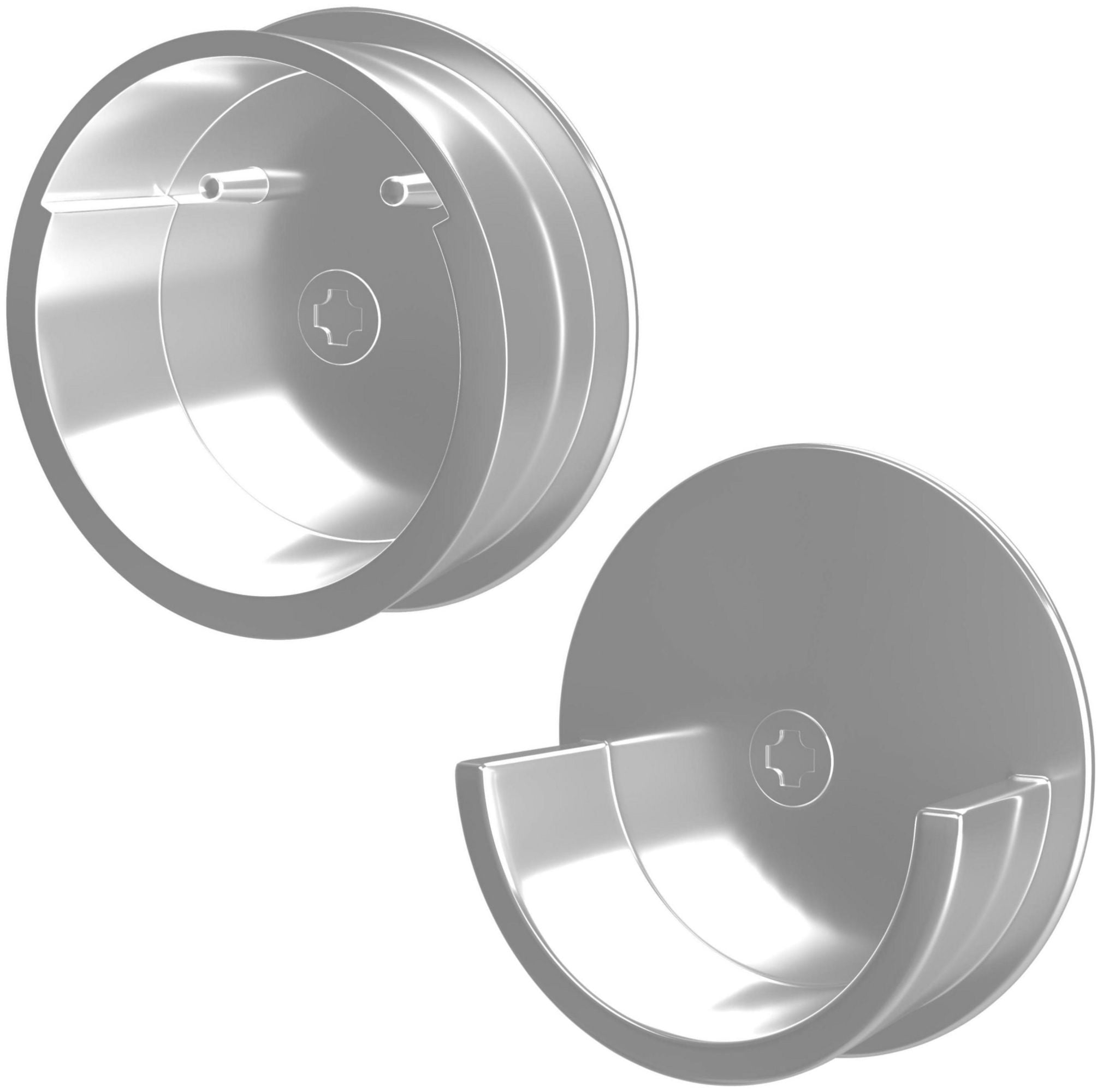 Rev-A-Shelf Crcsl-1 Sidelines (1) Pair Of 3/4" Closet Rod End Caps For Crsl Closet Rods -