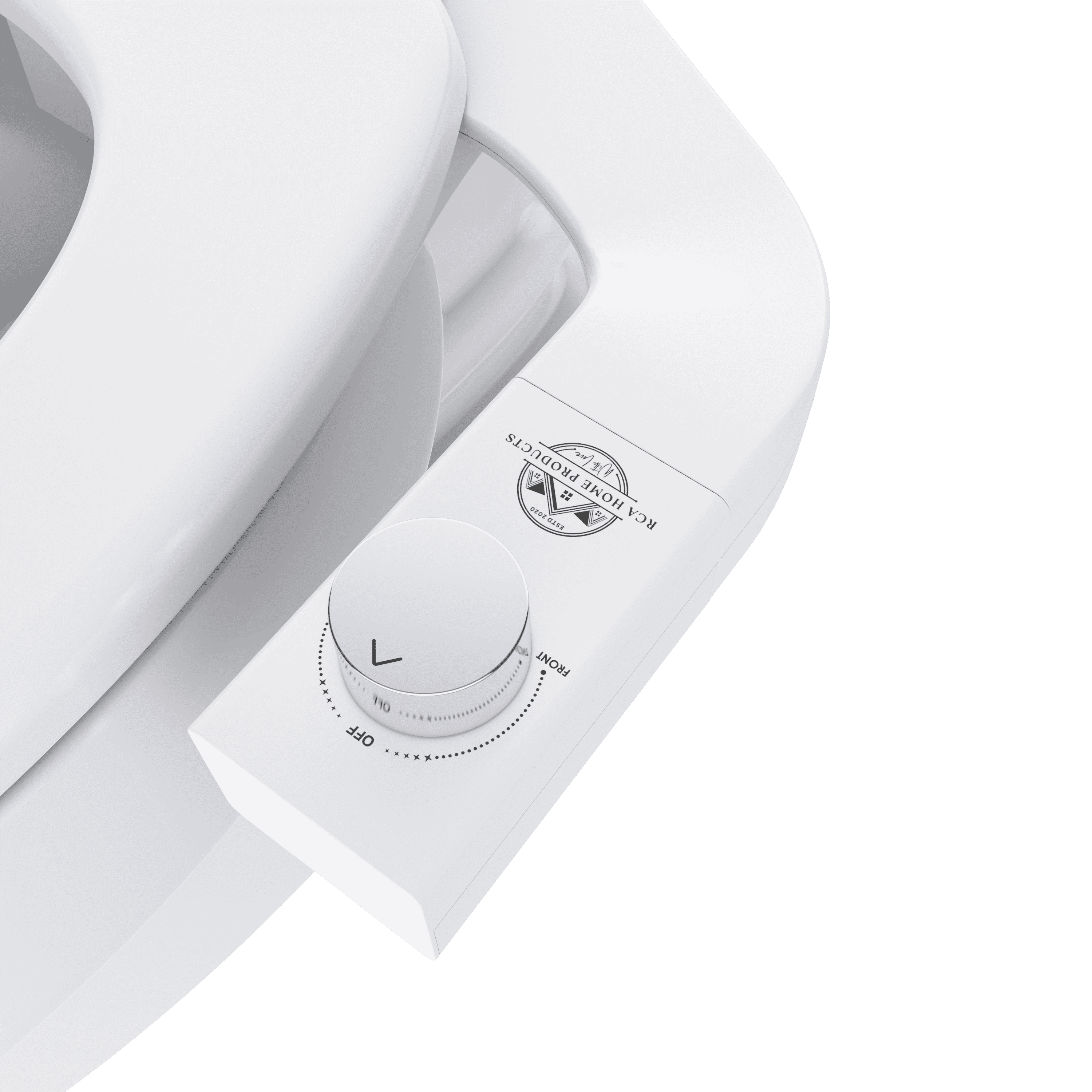 Reversible Left/Right Ultra Slim Fresh Water Bidet Attachment