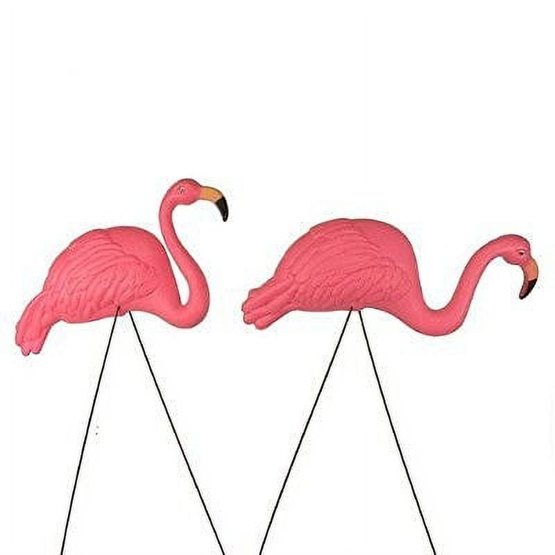 Rhode Island Novelty Two 26" Pink Flamingo Party Decoration Yard Ornaments