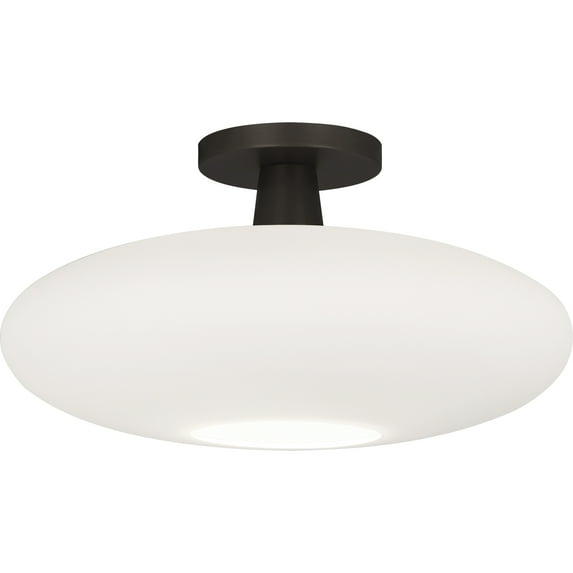 Robert Abbey Ovo Glass Semi Flush Mount