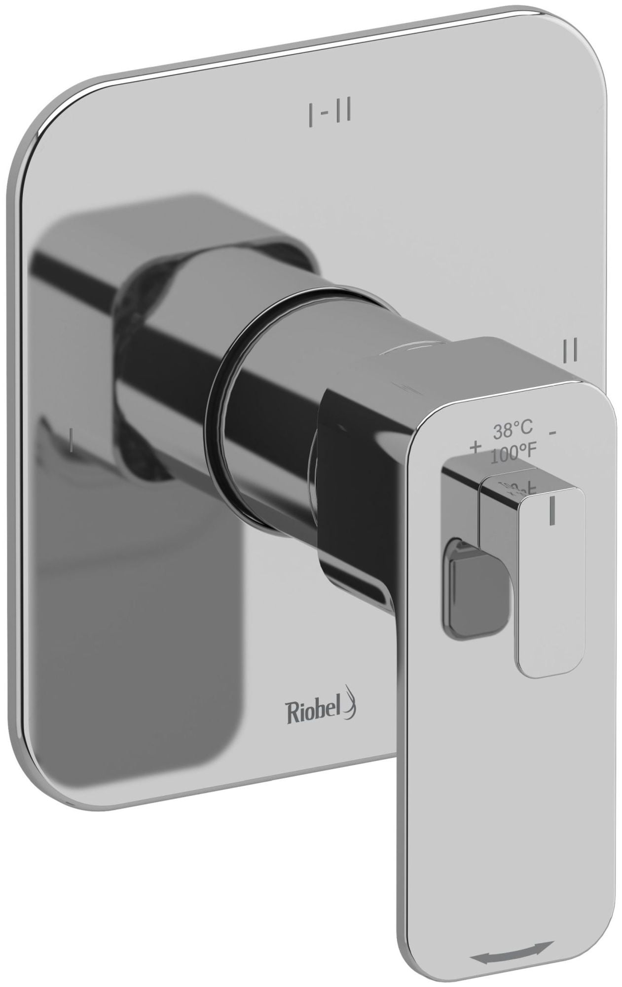 Equinox 1/2" Therm & Pressure Balance Trim With 2 Functions