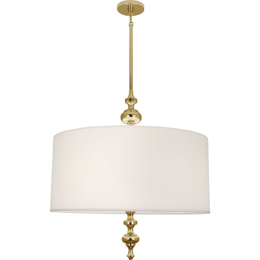 Robert Abbey Arthur Pendant in Modern Brass Color