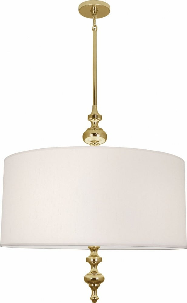 Robert Abbey Arthur Pendant in Modern Brass Color