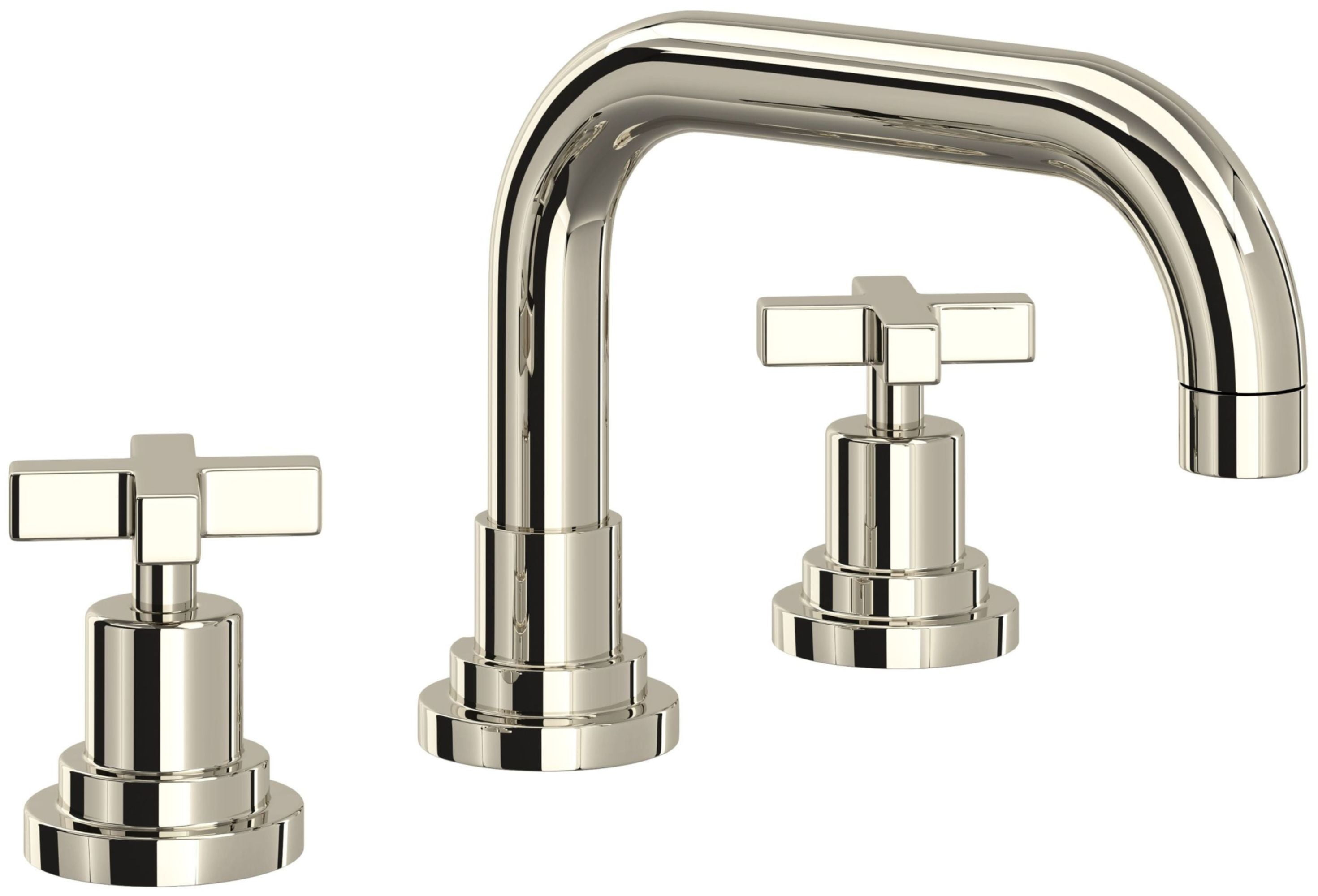 Lombardia Widespread Lavatory Faucet With U-Spout