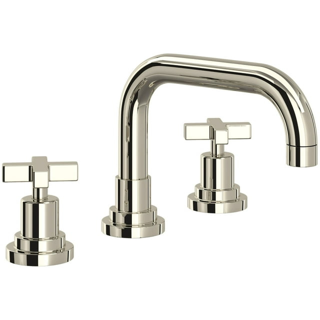 Lombardia Widespread Lavatory Faucet With U-Spout