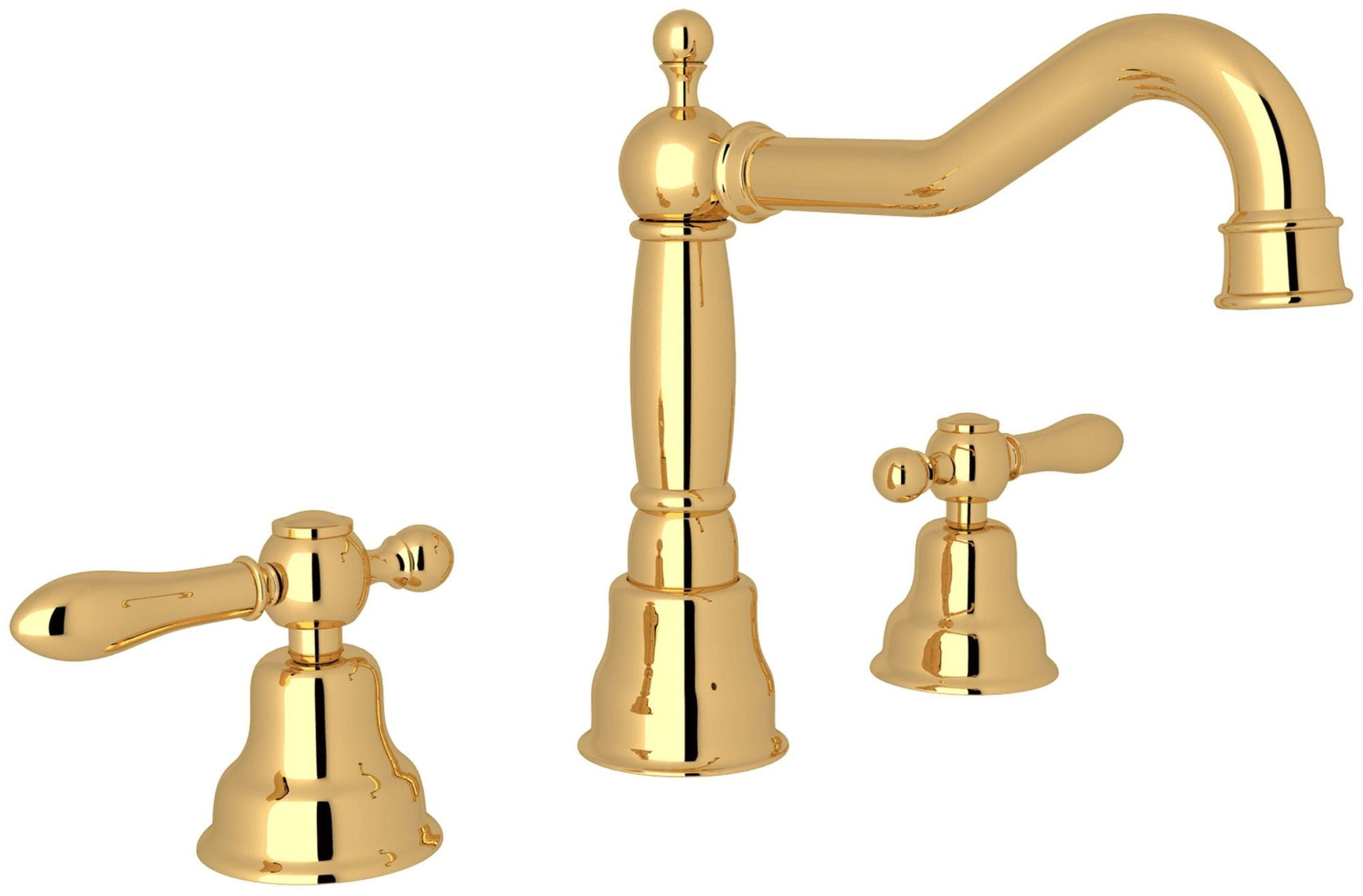 Arcana Widespread Lavatory Faucet With Column Spout