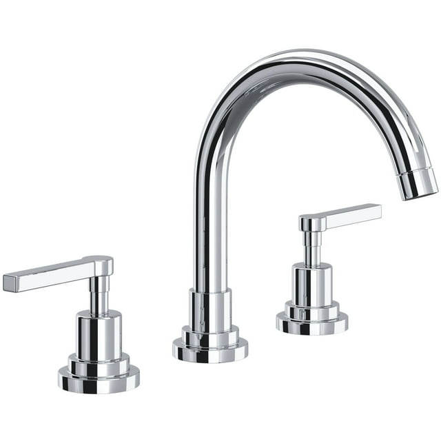 Lombardia Widespread Lavatory Faucet With C-Spout