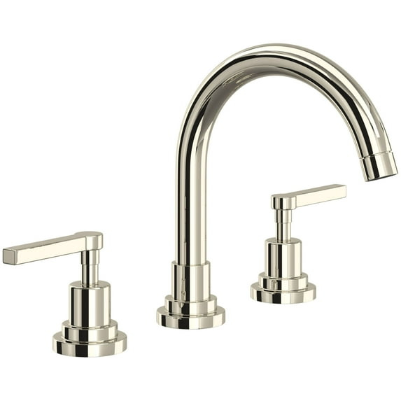 Lombardia Widespread Bathroom Faucet with C-Spout