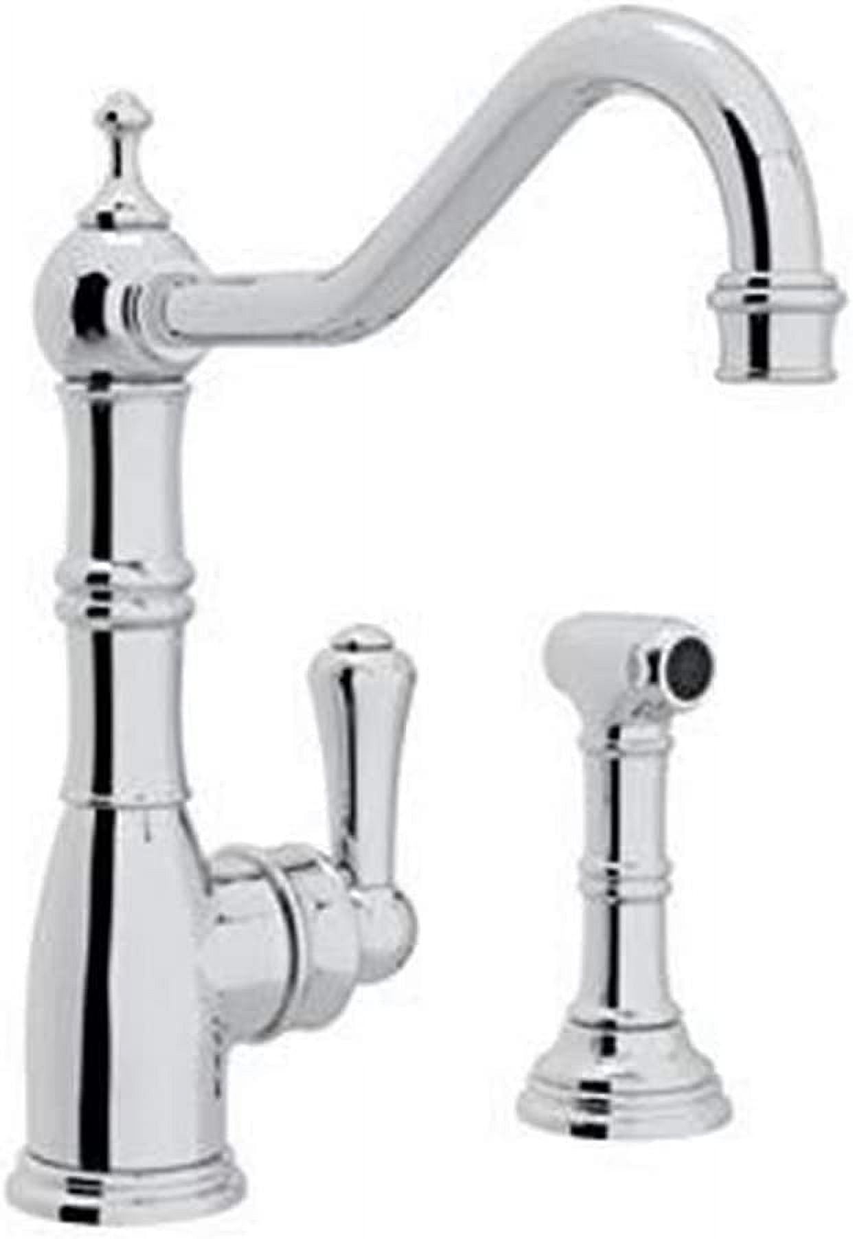 Edwardian Kitchen Faucet With Side Spray
