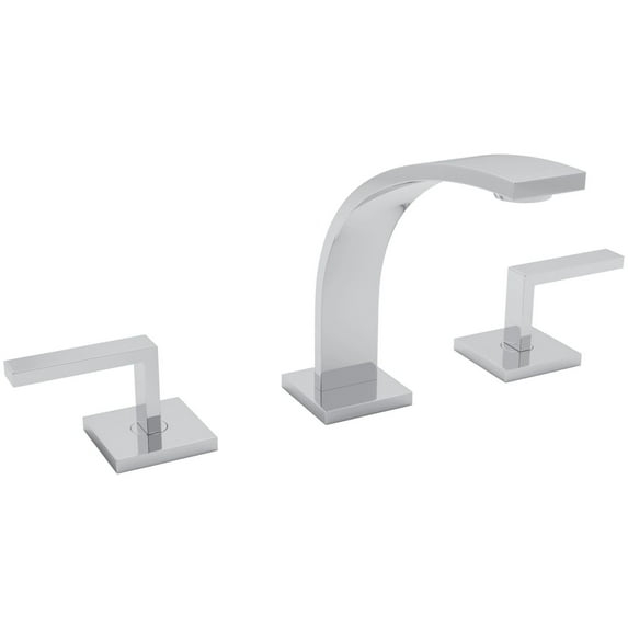 Rohl WA102L-APC-2 Wave Widespread Lavatory Faucet