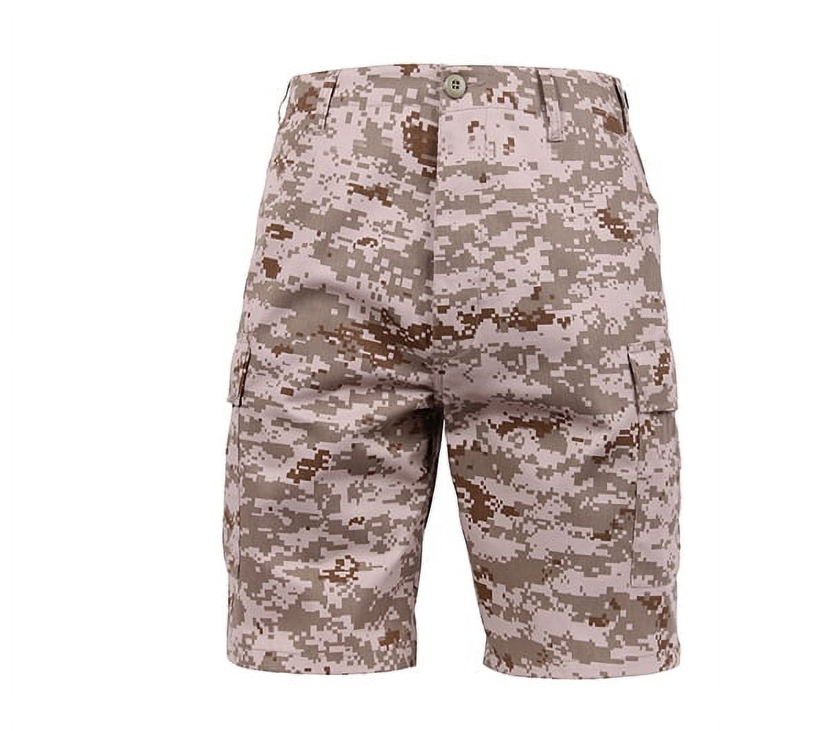 Rothco Digital Camo BDU Shorts,Desert Digital Camo,Large