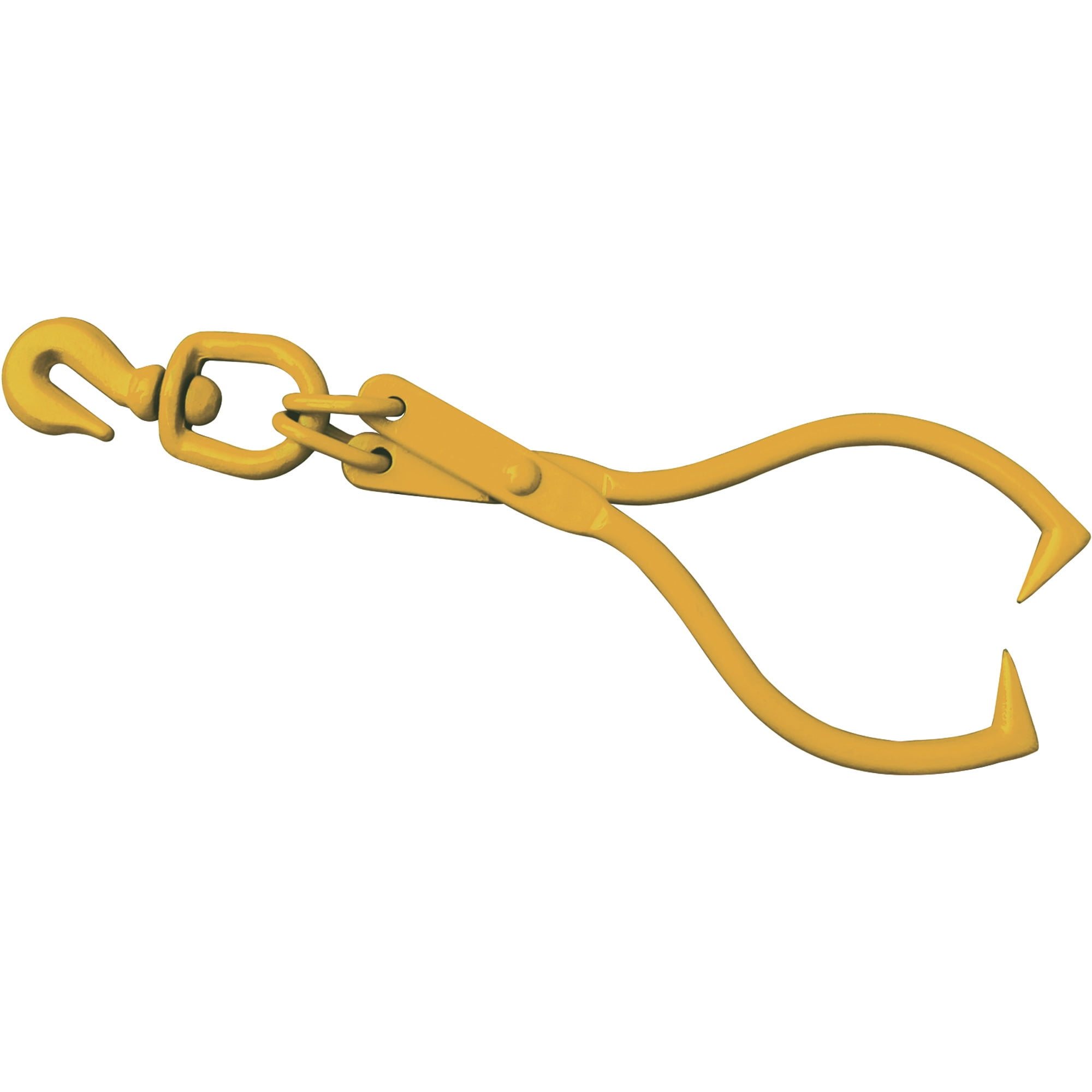 Roughneck High-Carbon Steel Swivel Log Skidding Tongs, 17 1/2in. Diameter