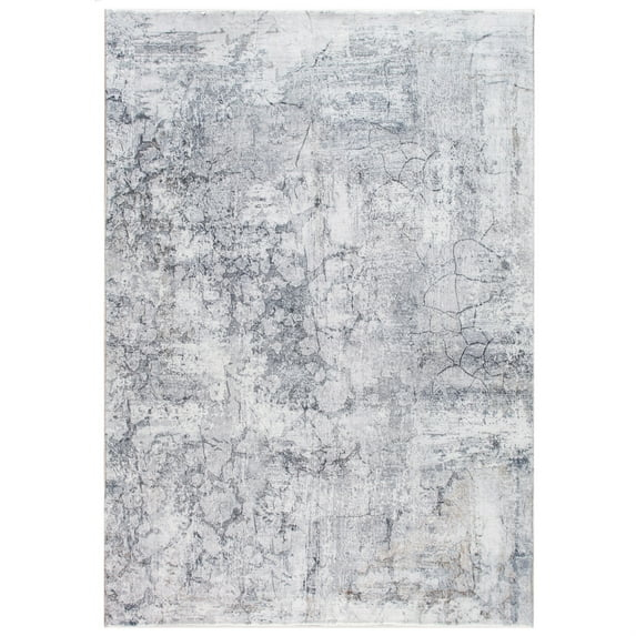 Roxy 2807 Grey Tranquility Area Rug, Size - 2' x 7' Runner