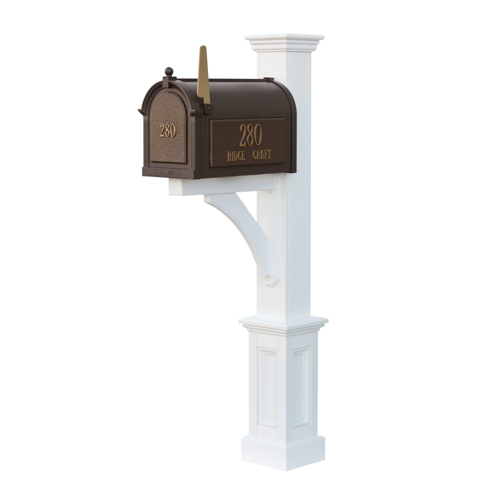 Royal Crowne Madison Mailbox Post