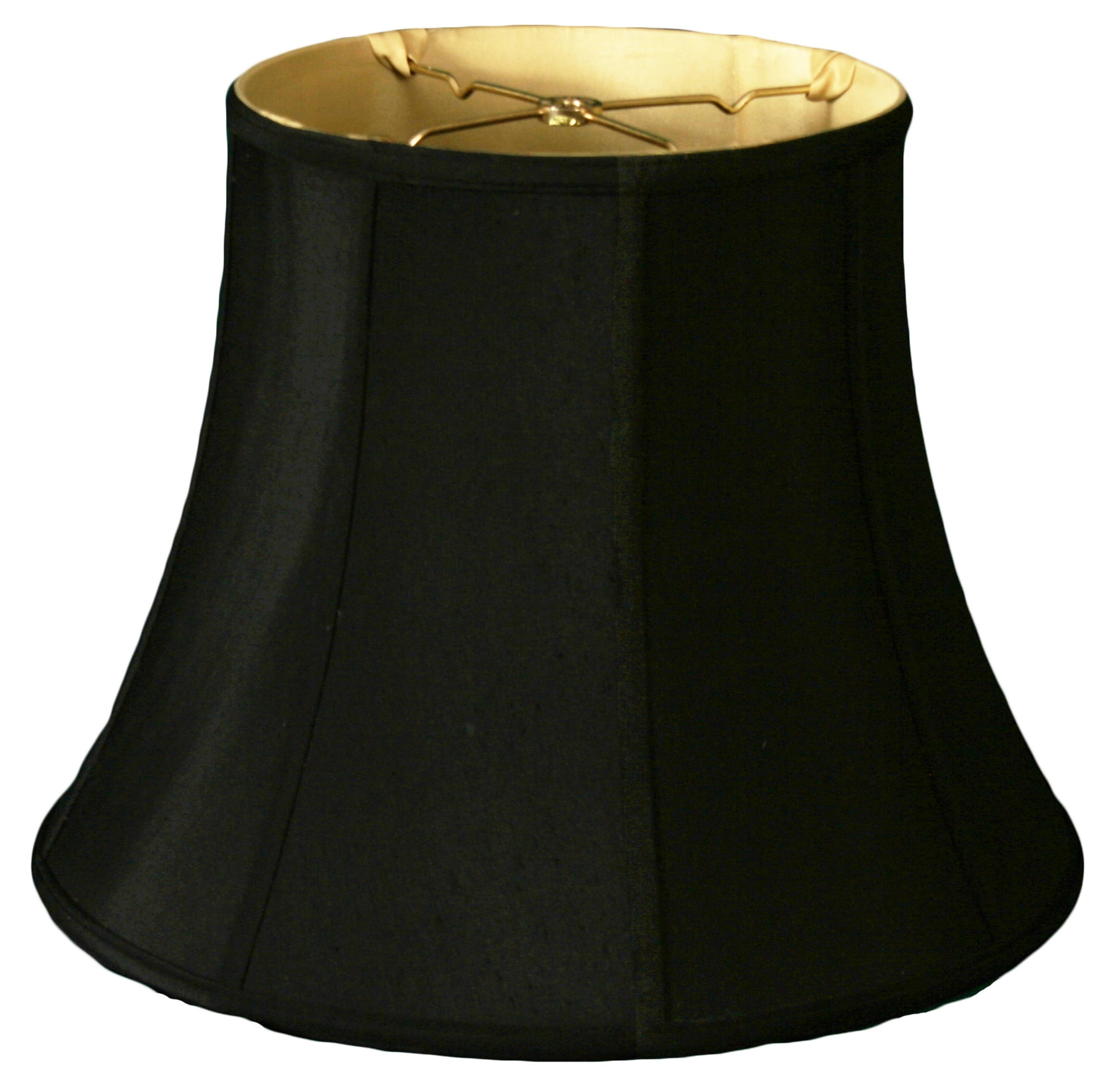 Royal Designs 20" Modified Bell Lamp Shade Black
