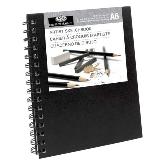 Royal & Langnickel Spiral Hardcover Artist Sketchbook-4.1"X5.8"