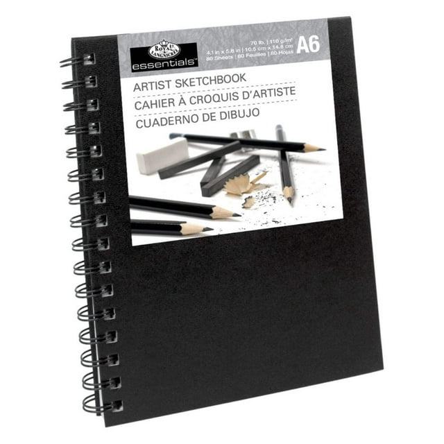 Royal & Langnickel Spiral Hardcover Artist Sketchbook-4.1"X5.8"