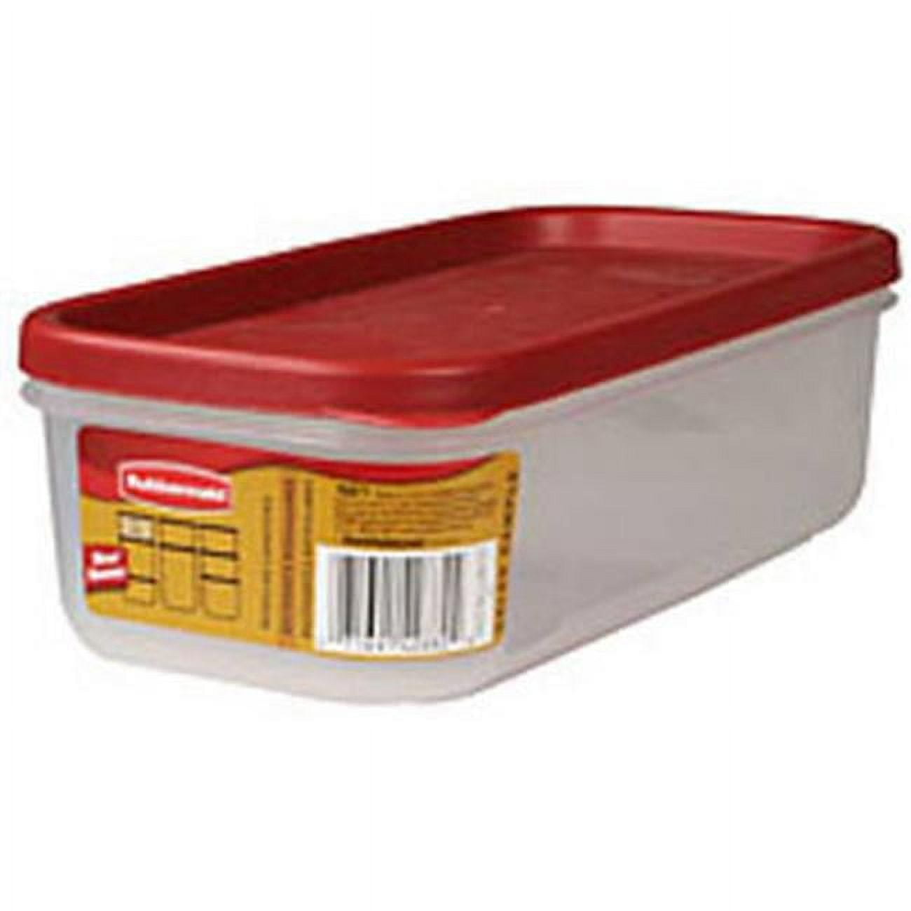 Rubbermaid Modular Food Storage Canister 5C, Red