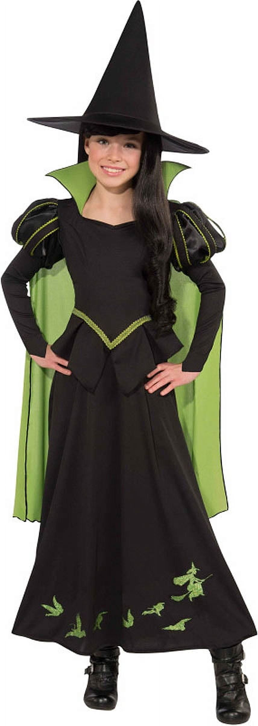 Rubie's Wizard of Oz Wicked Witch of the West Girl's Halloween Fancy-Dress Costume for Child, S