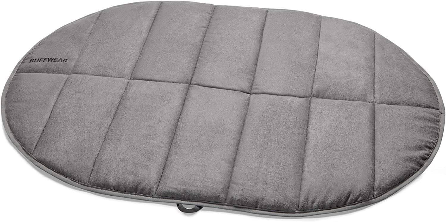 Ruffwear, Highlands Dog Pad, Portable Dog Bed for Outdoor Use, Cloudburst Gray, Large