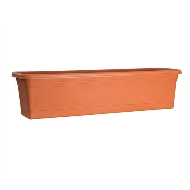 Rugg Polyresin Window Box Terracotta Item #: AW24-TC