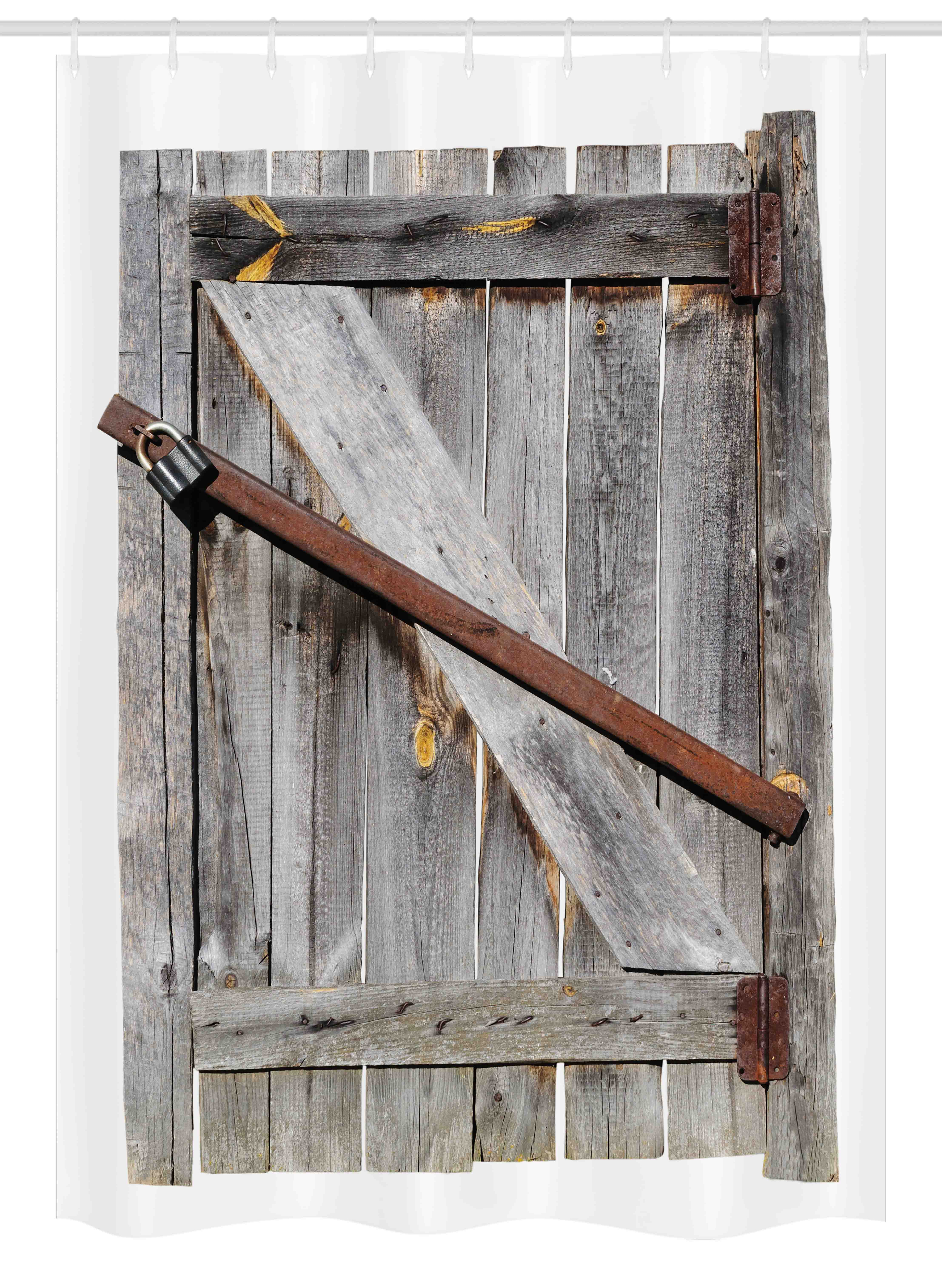 East Urban Home Abstract Shower Curtain with Hooks Included