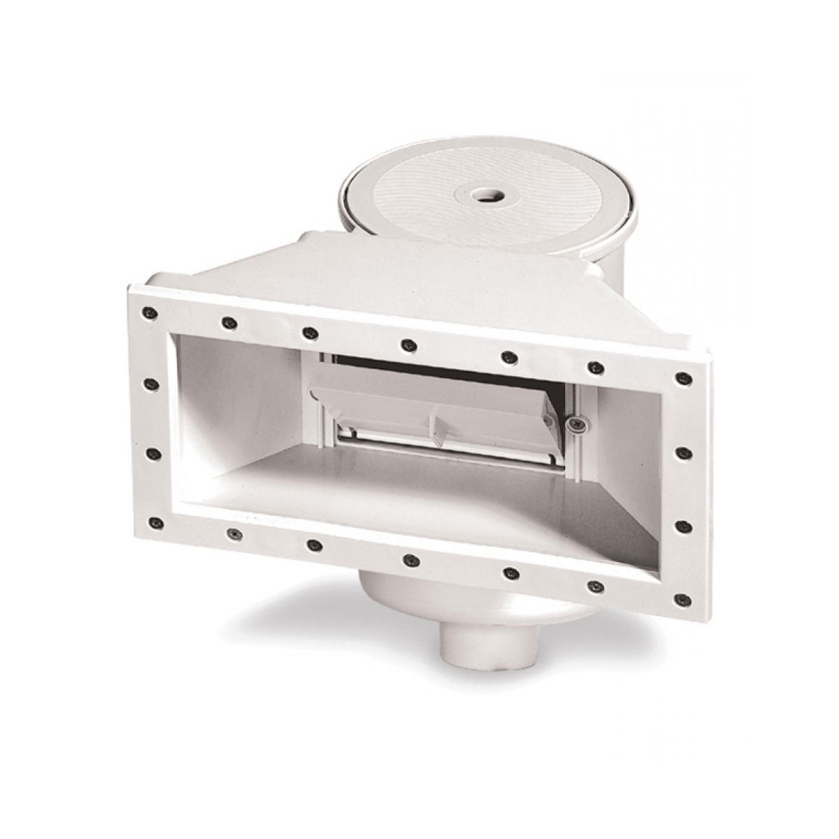 Rx Clear WideMouth Thru-Wall Skimmer for Above Ground Swimming Pools