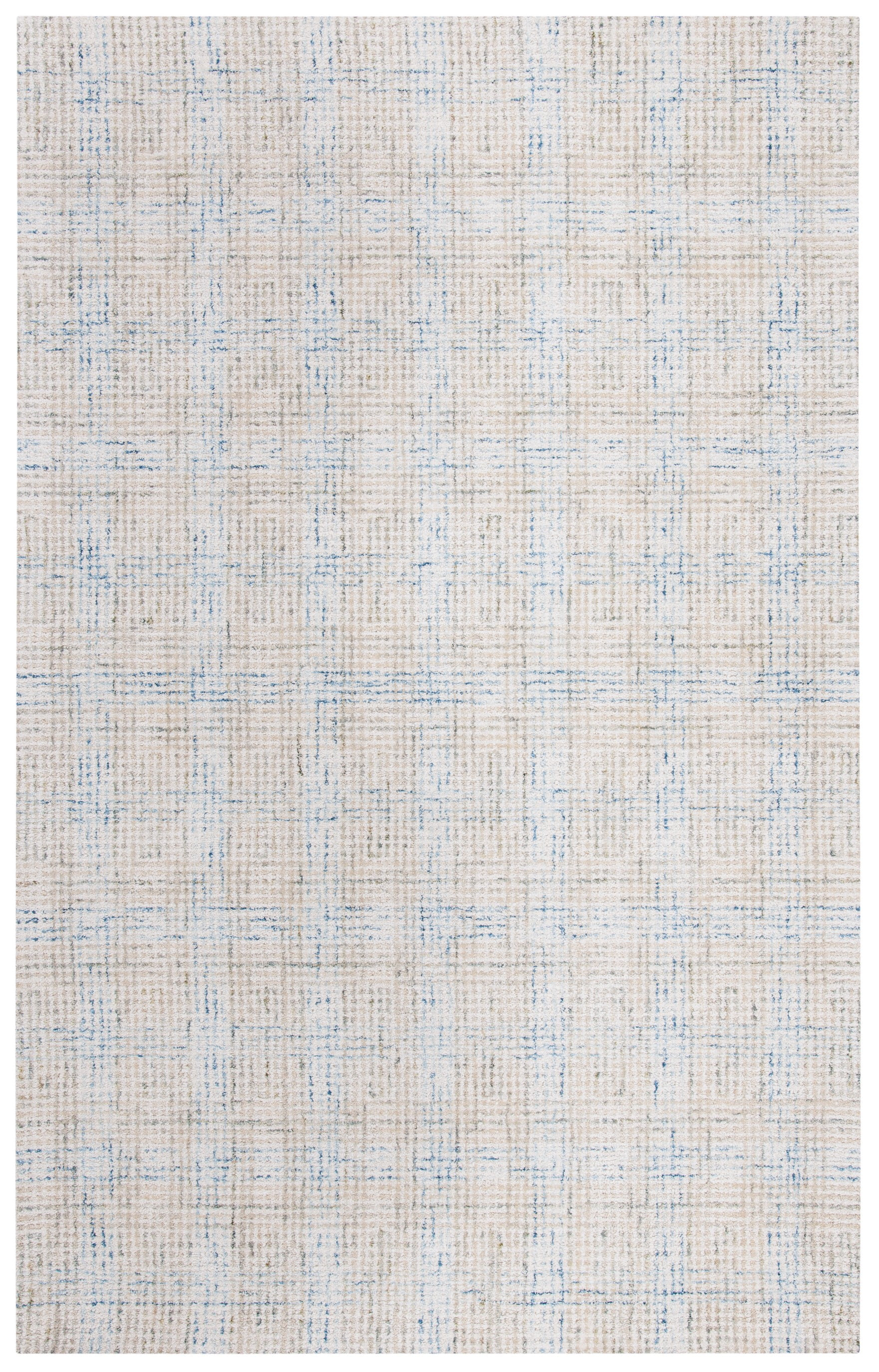SAFAVIEH Abstract Valentina Plaid Area Rug, Ivory/Beige, 5' x 8'