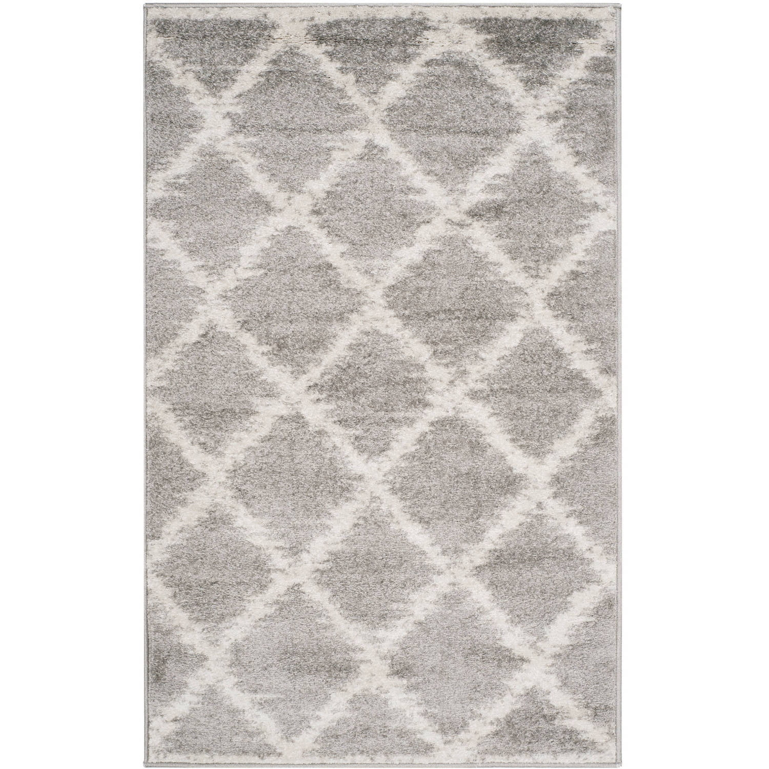 Adirondack ADR120 Power Loomed Accent Rug - Silver/Ivory - 3'x5' - Safavieh.