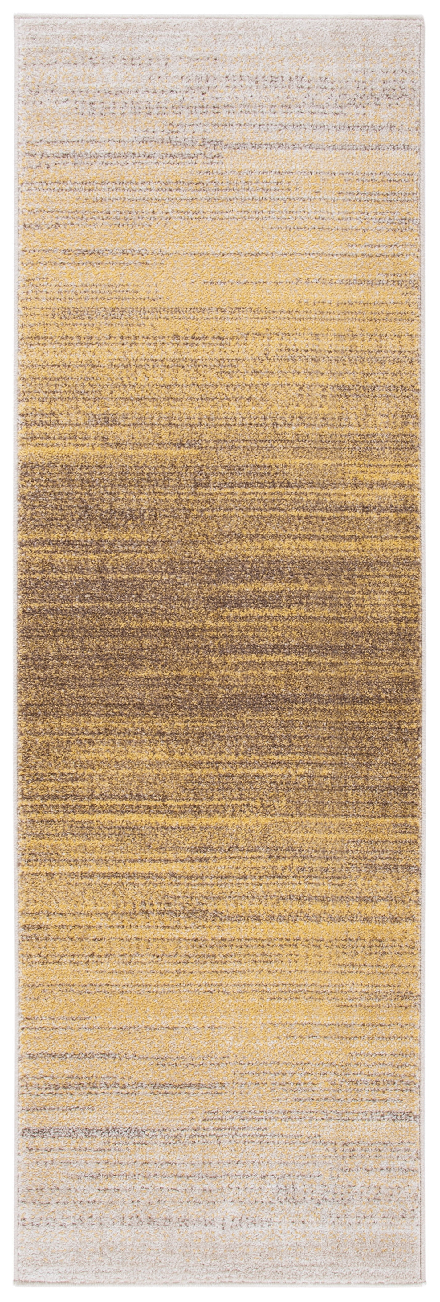 SAFAVIEH Adirondack Maris Abstract Runner Rug, Gold/Ivory, 2'6" x 12'
