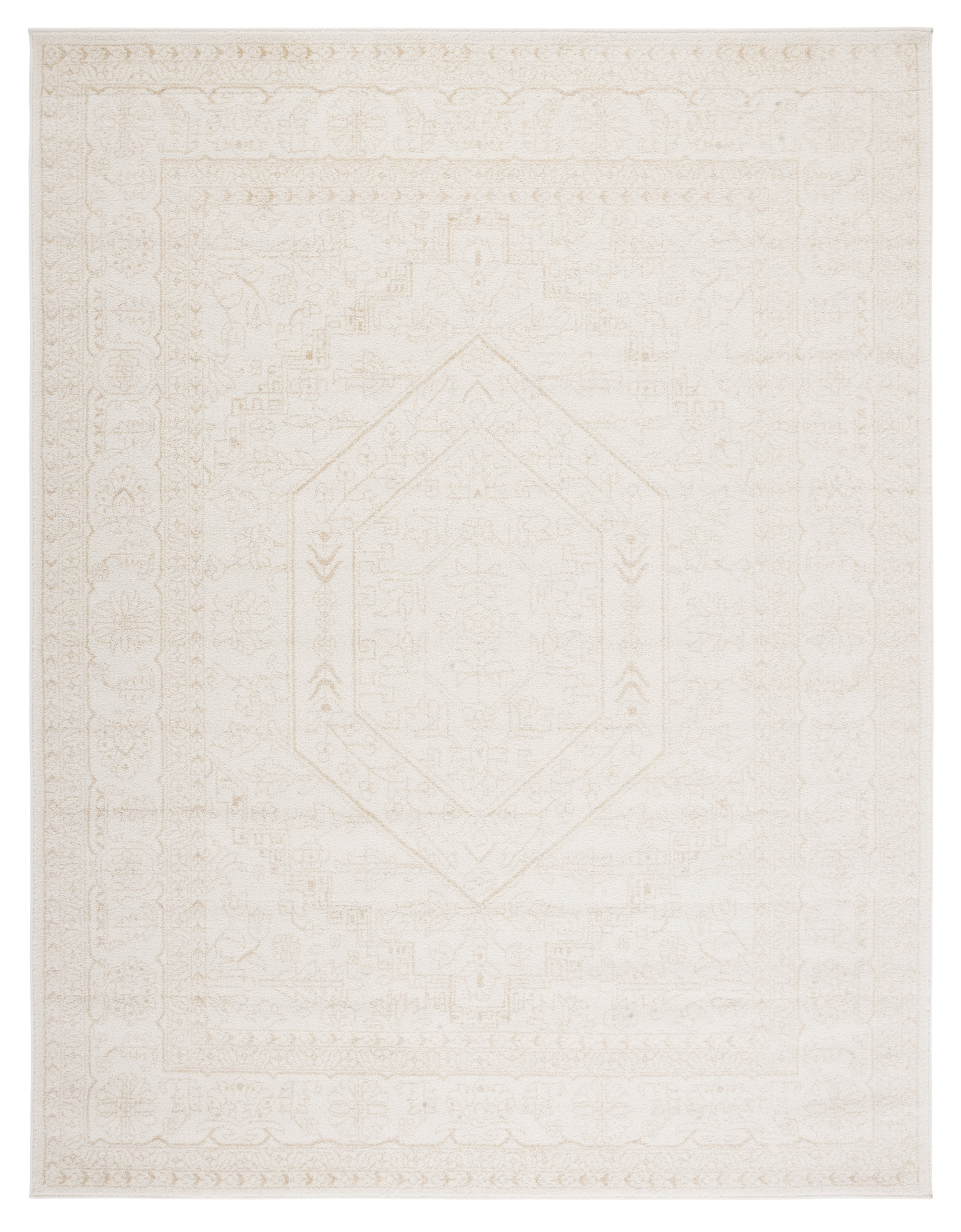 SAFAVIEH Adirondack Xavier Traditional Area Rug, Ivory/Beige, 10' x 14'