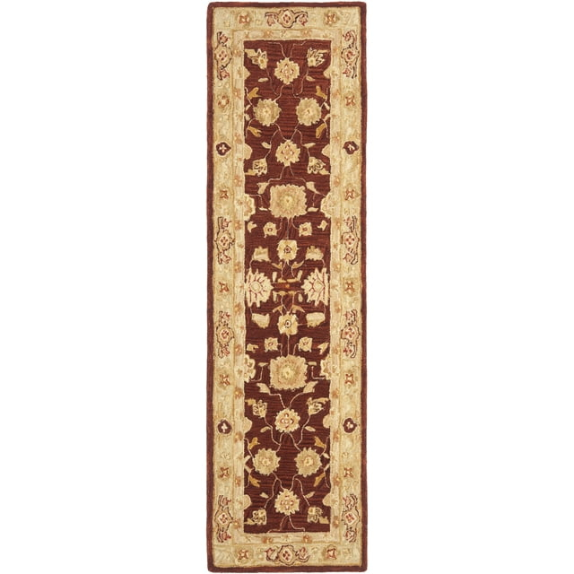 SAFAVIEH Anatolia AN556F Handmade Red / Sage Rug