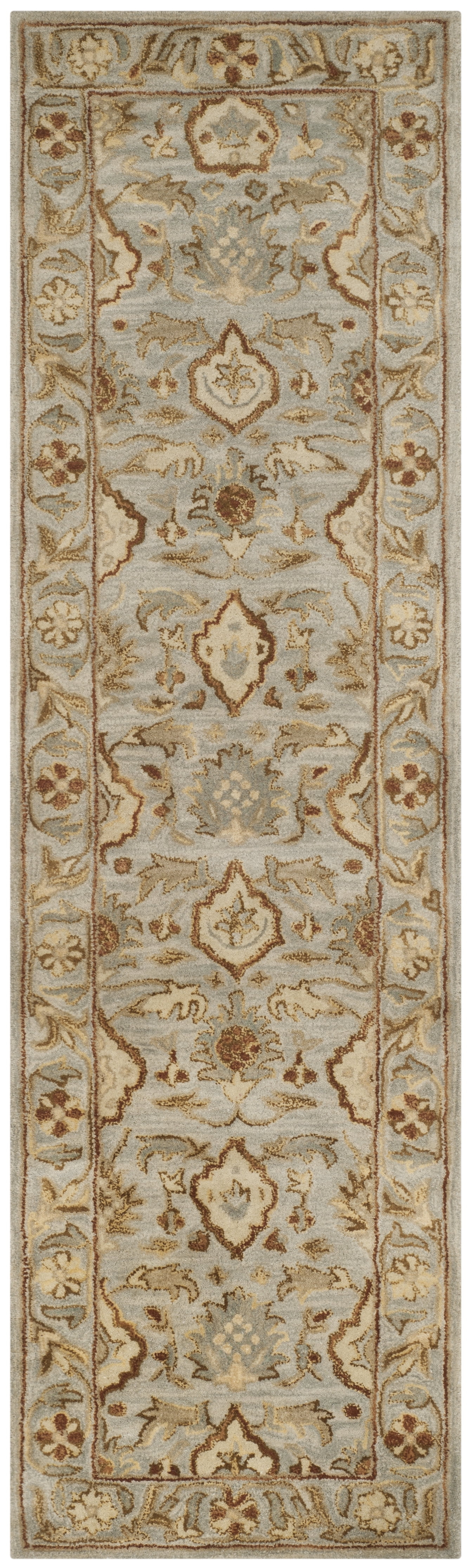 Antiquity AT60 Hand Tufted Runner Rug - Light Grey - 2'3"x8' - Safavieh.