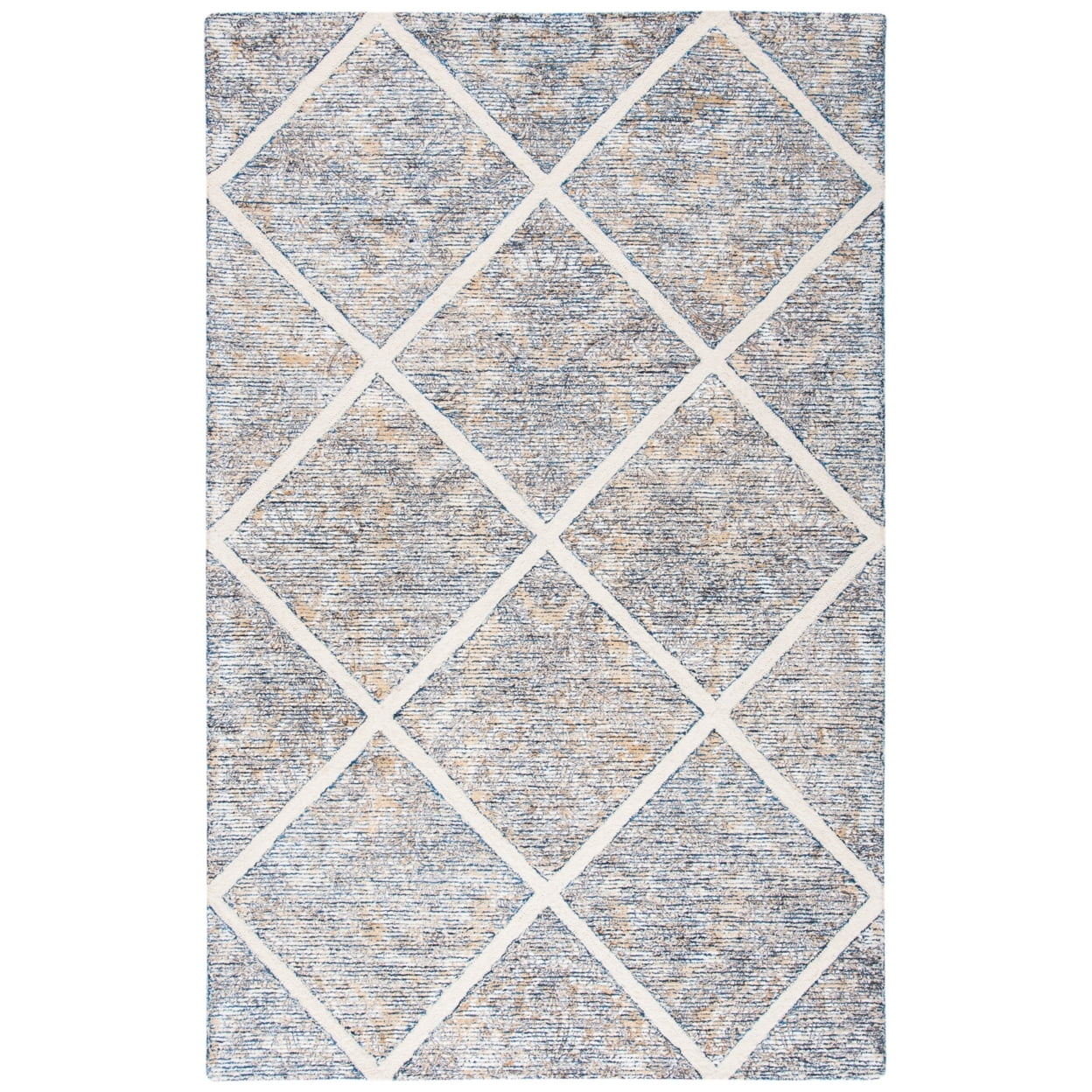 SAFAVIEH Artistry Linda Geometric Area Rug, Ivory/Gold, 5' x 8'