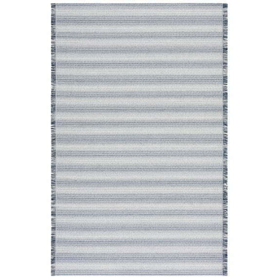 SAFAVIEH Augustine Thornton Stripe Area Rug, Ivory/Navy, 4' x 6'