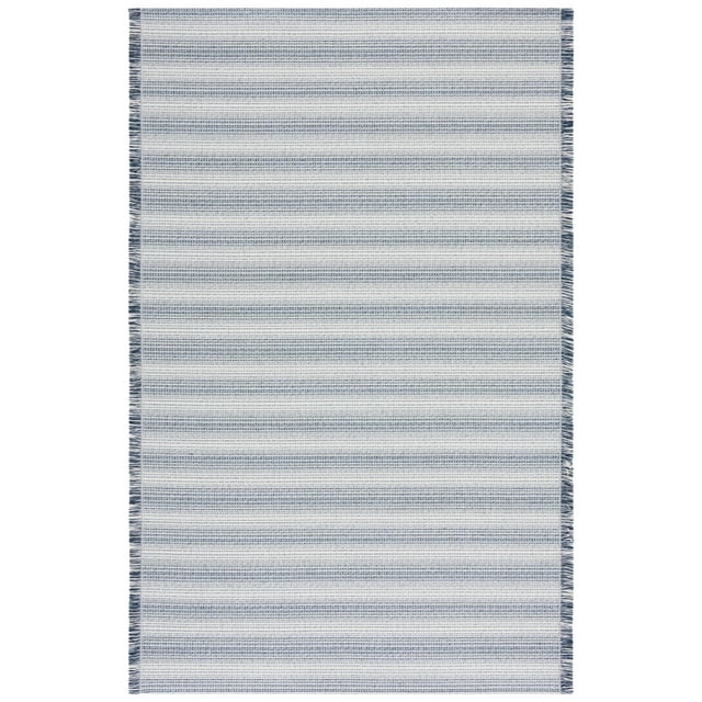 SAFAVIEH Augustine Thornton Stripe Area Rug, Ivory/Navy, 4' x 6'
