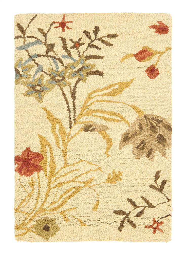 SAFAVIEH Blossom Zarif Floral Area Rug, Beige/Multi, 4' x 6'