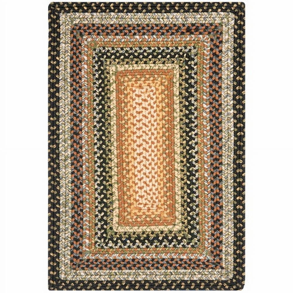 SAFAVIEH Braided Ellen Colored Bordered Area Rug, Blue/Multi, 2'6" x 5'