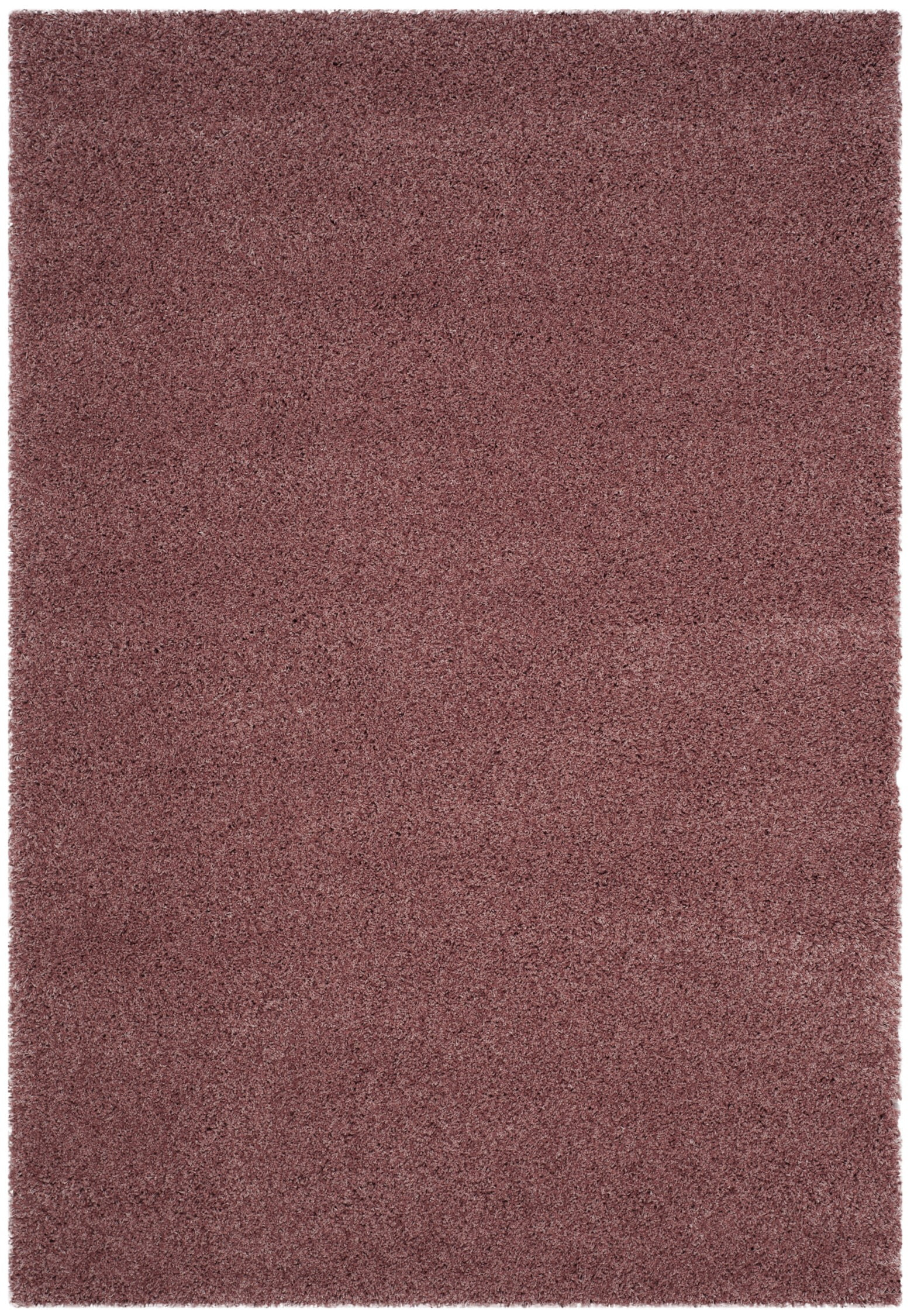 SAFAVIEH California Solid Plush Shag Area Rug, Rose, 8' x 10'