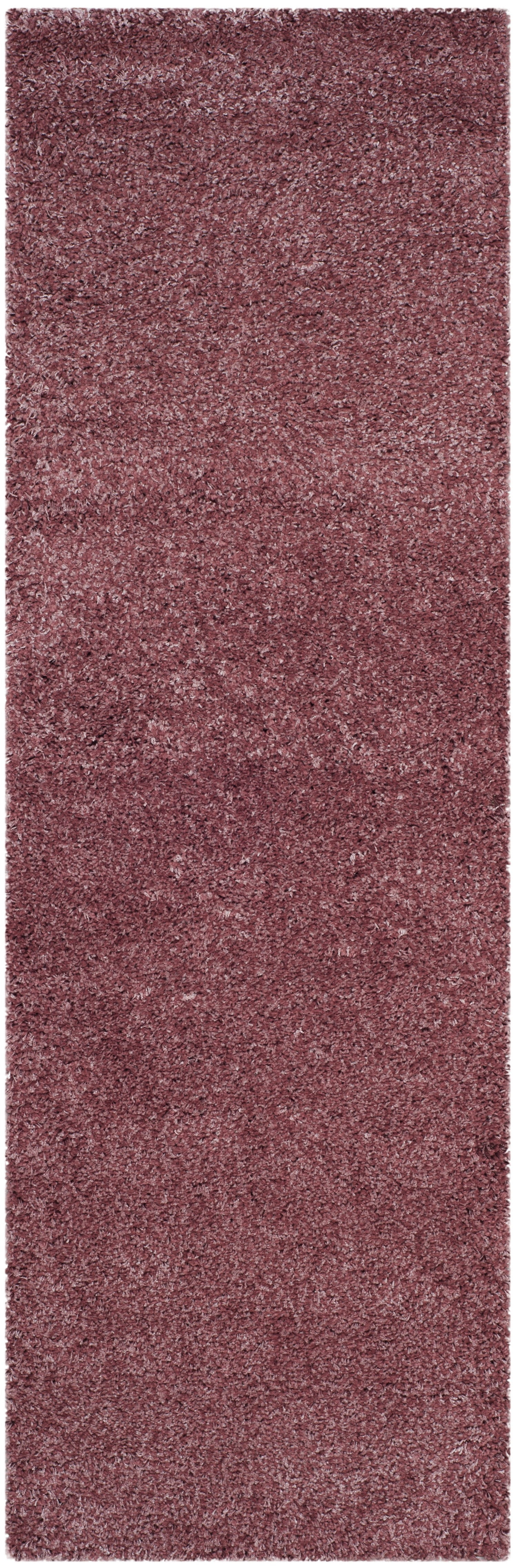 Shag SG151 Power Loomed Accent Rug - Rose - 2'3"x5' - Safavieh.