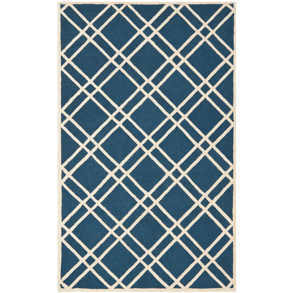Sanyla Hand Tufted Wool Geometric Rug