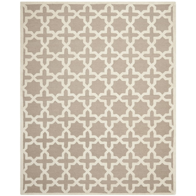 Cambridge CAM125 Tufted Indoor Area Rug - Beige/Ivory - 6'x6' - Safavieh