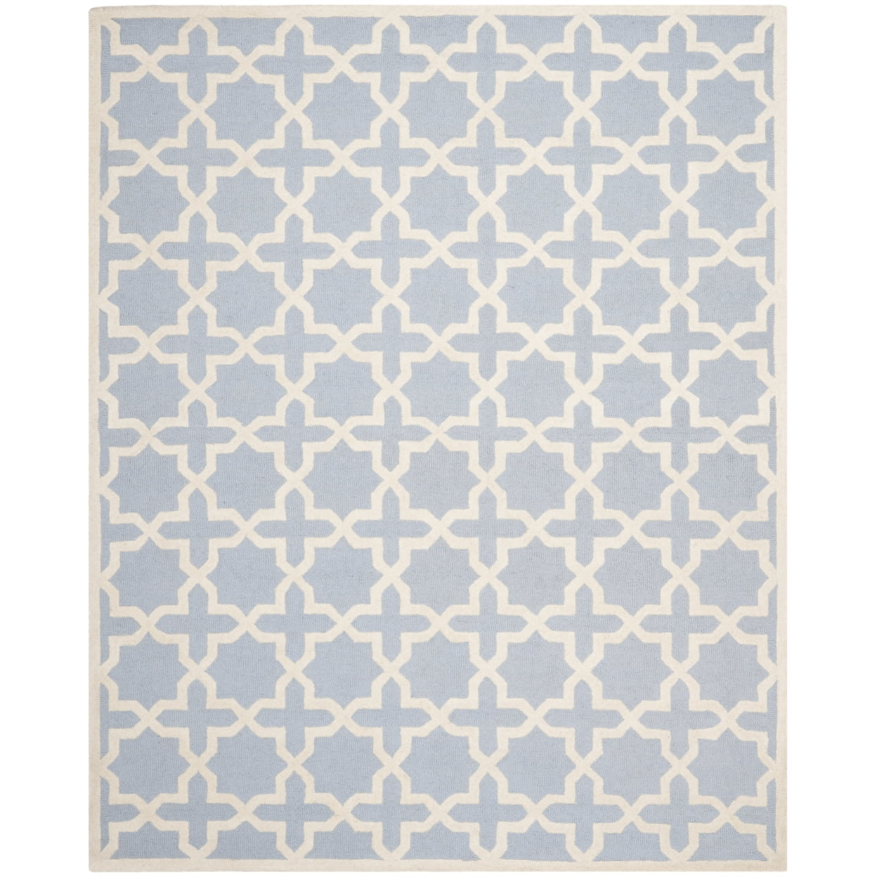 Cambridge CAM125 Tufted Indoor Area Rug - Light Blue/Ivory - 9'x12' - Safavieh