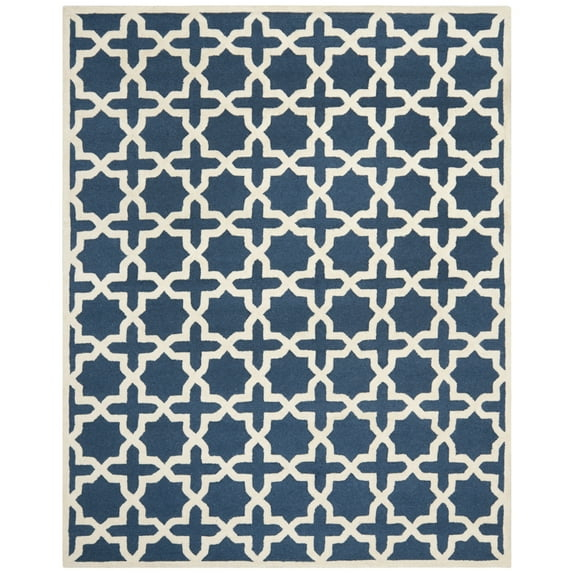 Igna Hand Tufted Wool Geometric Rug