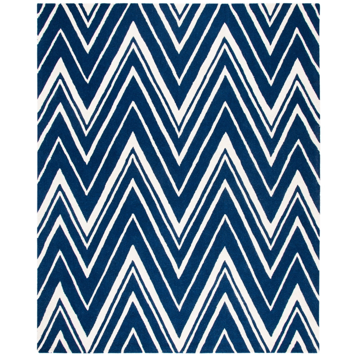 Cambridge CAM711 Tufted Indoor Runner Rug - Navy/Ivory - 2'6"x6' - Safavieh