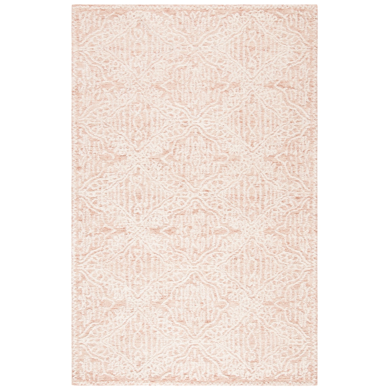 SAFAVIEH Capri Oralee Medallion Area Rug, Rust/Ivory, 9' x 12'