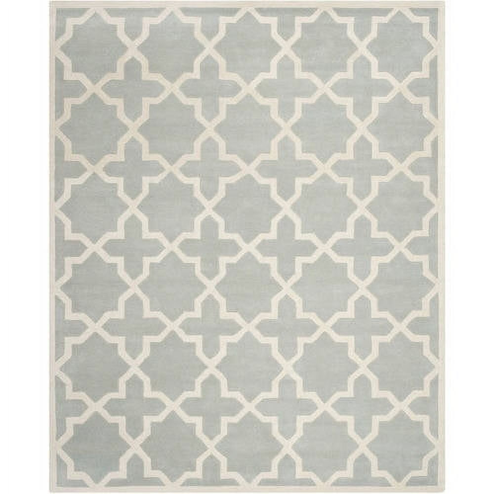 SAFAVIEH Chatham CHT732E Handmade Grey / Ivory Rug