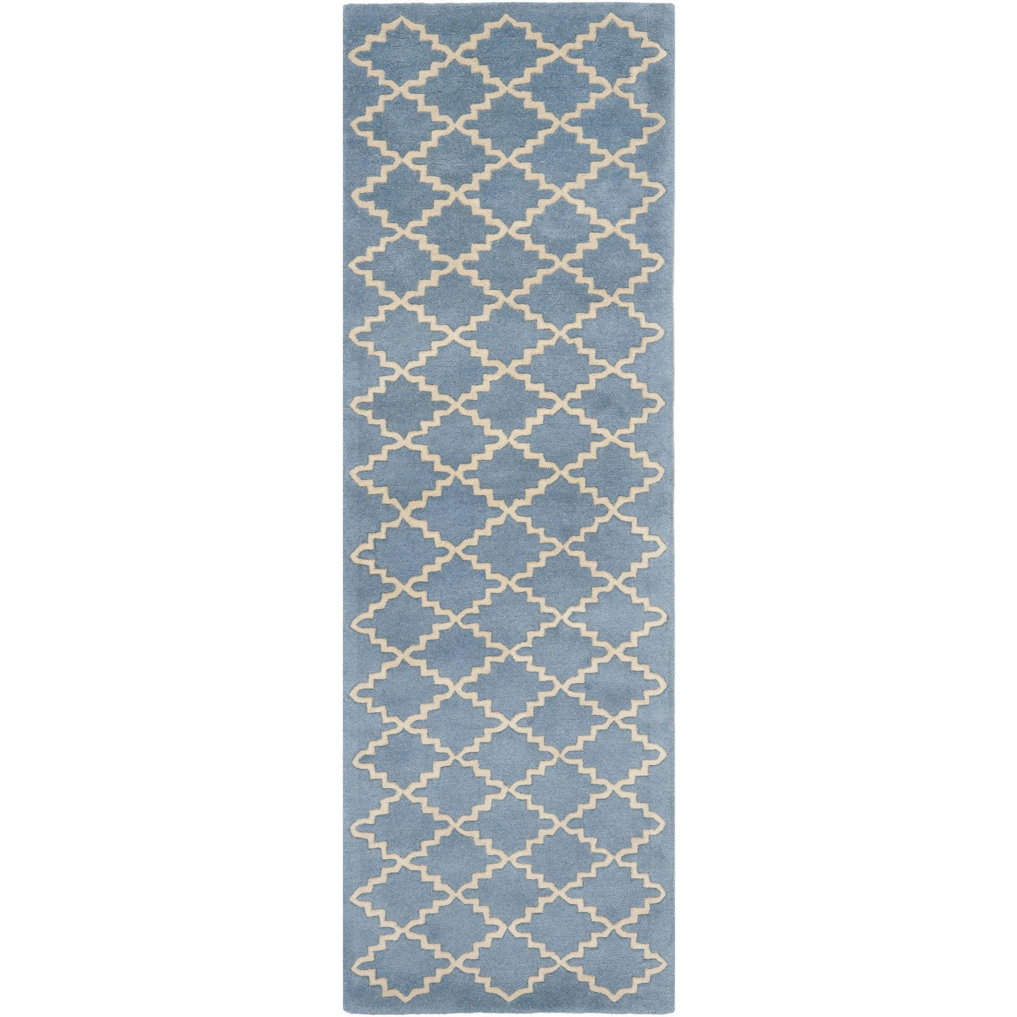 SAFAVIEH Chatham CHT930A Handmade Blue Grey Rug
