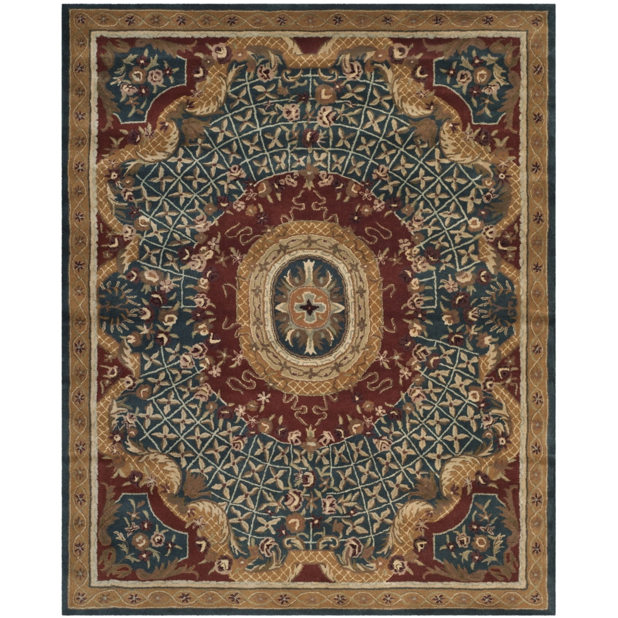Classic CL304 Hand Tufted Area Rug - Assorted - 3'x5' - Safavieh.