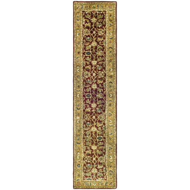 SAFAVIEH Classic Gloria Oriental Wool Runner Rug, Rust/Camel, 2'3" x 12'